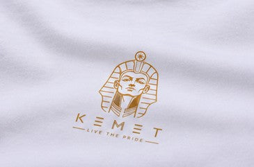 White Regular Fit Tee with logo