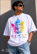White Oversized Pharaoh Tee