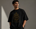 Black Oversized Pharaoh Tee