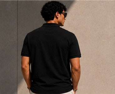 KEMET Black Polo