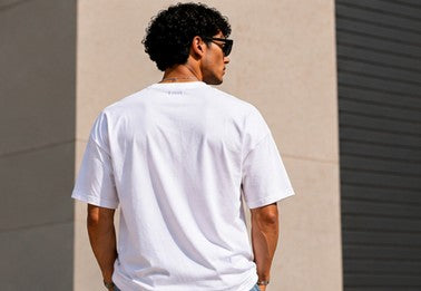White Regular Fit Tee